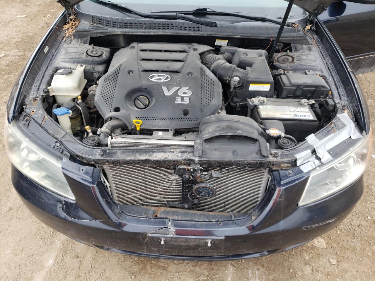 Photo 7 from auction – 2008 HYUNDAI SONATA GLS with VIN 5NPET46F38H324669