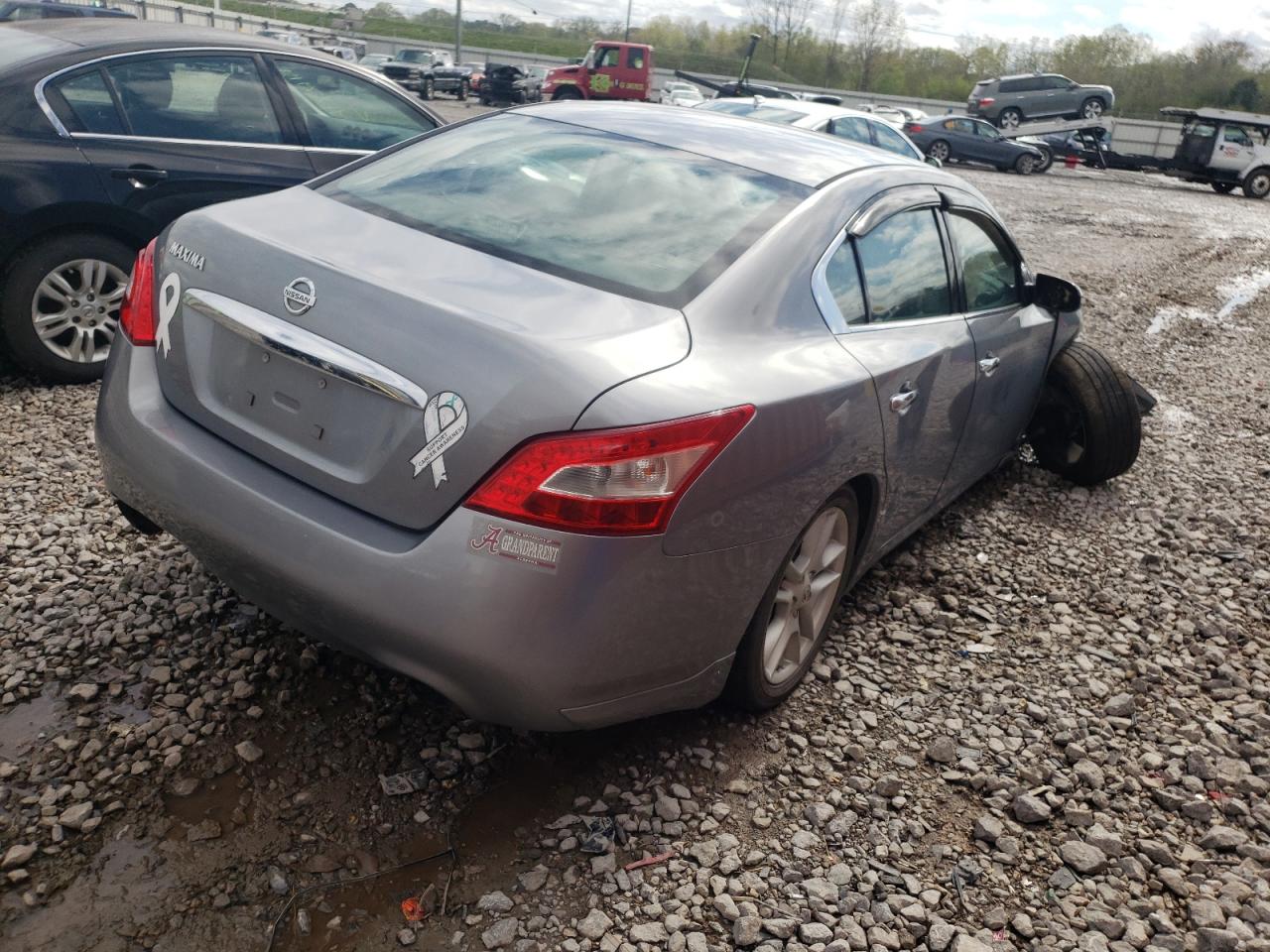 Photo 4 from auction – 2009 NISSAN MAXIMA S with VIN 1N4AA51E49C814033