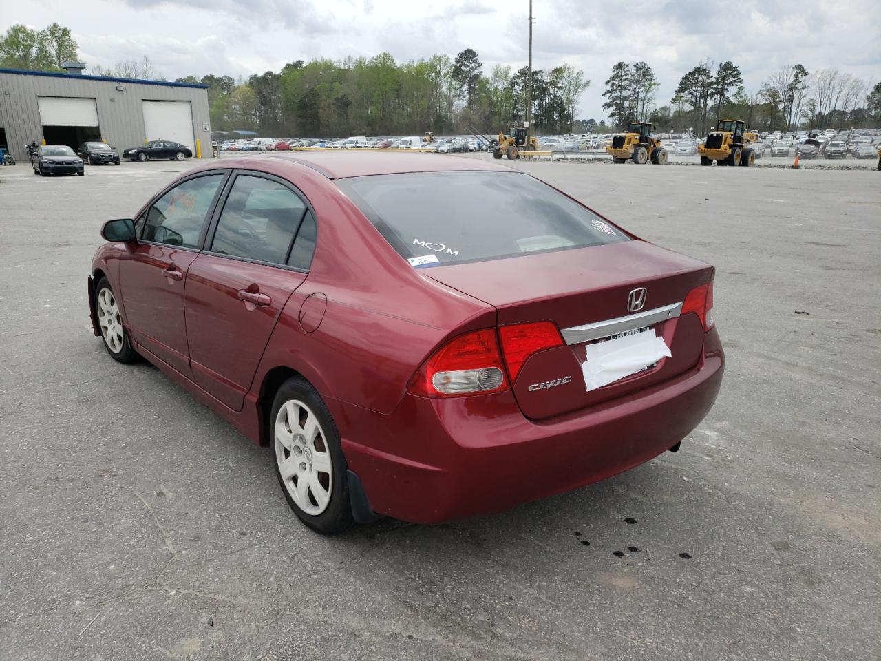 Photo 3 from auction – 2011 HONDA CIVIC LX with VIN 2HGFA1F56BH526861