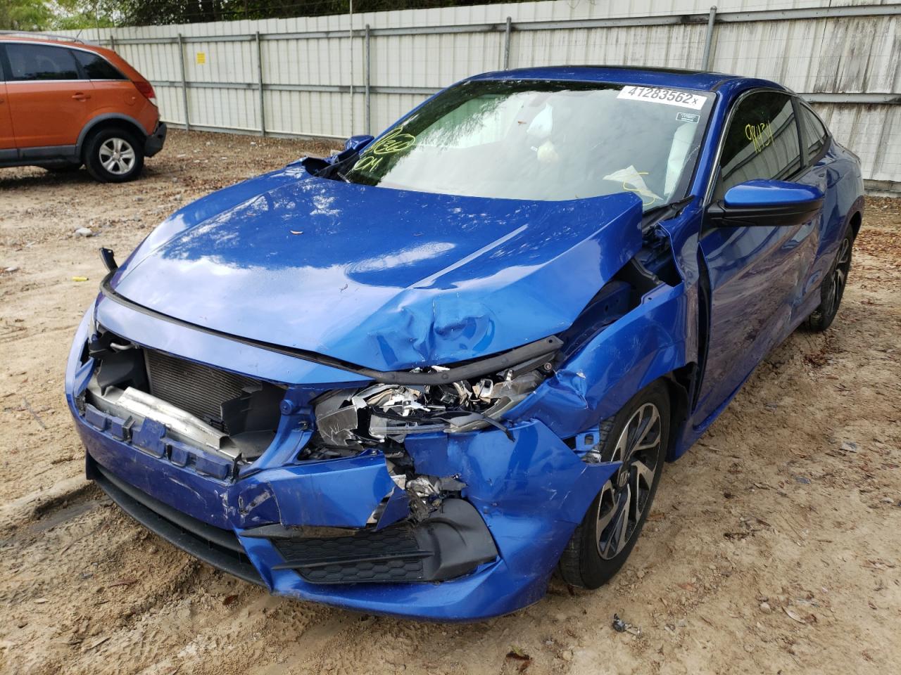 Photo 2 from auction – 2016 HONDA CIVIC LX with VIN 2HGFC4B08GH306067