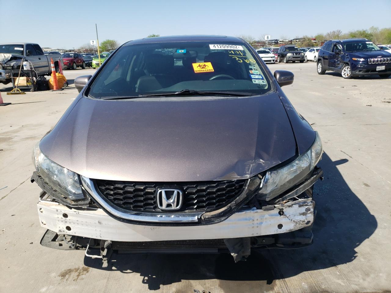 Photo 9 from auction – 2015 HONDA CIVIC EX with VIN 19XFB2F82FE016858