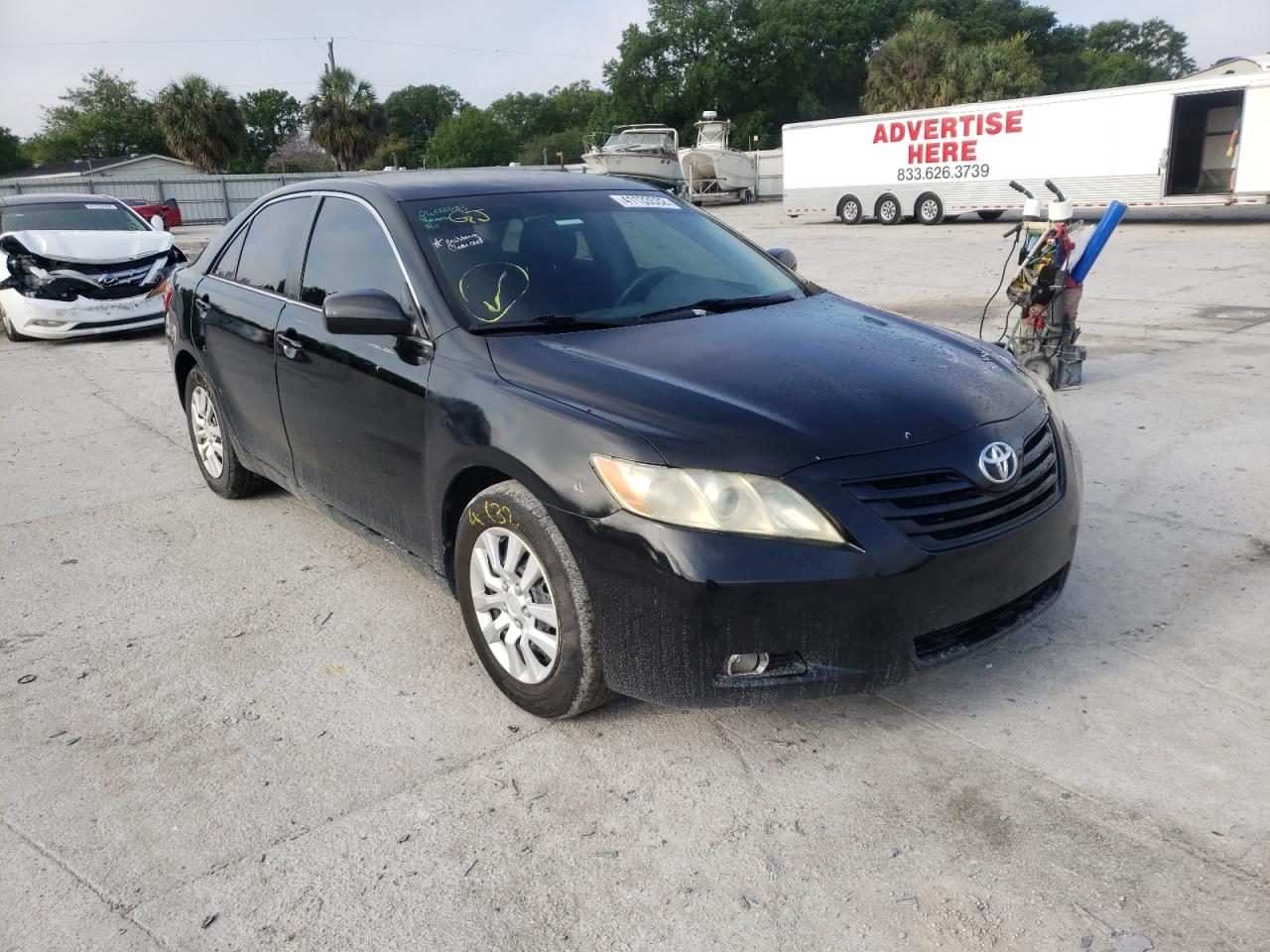 TOYOTA CAMRY CE 2007 with VIN 4T1BE46KX7U122292 - Photo from auction