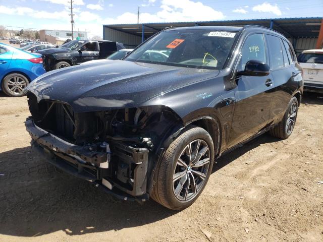 Photo 2 from auction – 2021 BMW X5 XDRIVE4 with VIN 5UXTA6C02M9D86352