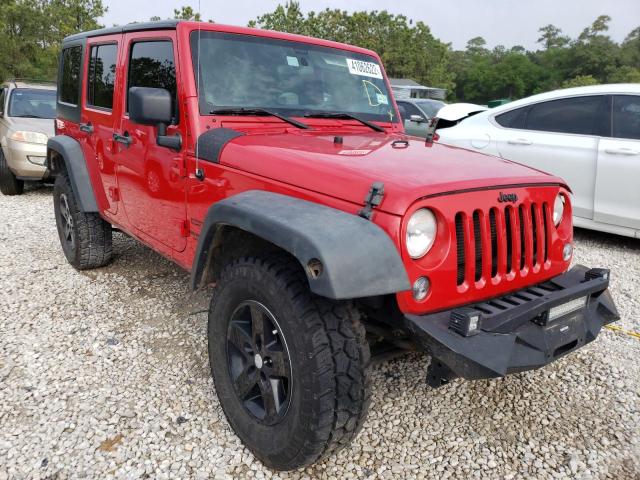 JEEP WRANGLER U 2014 with VIN 1C4BJWDG1EL261272 - Photo from auction