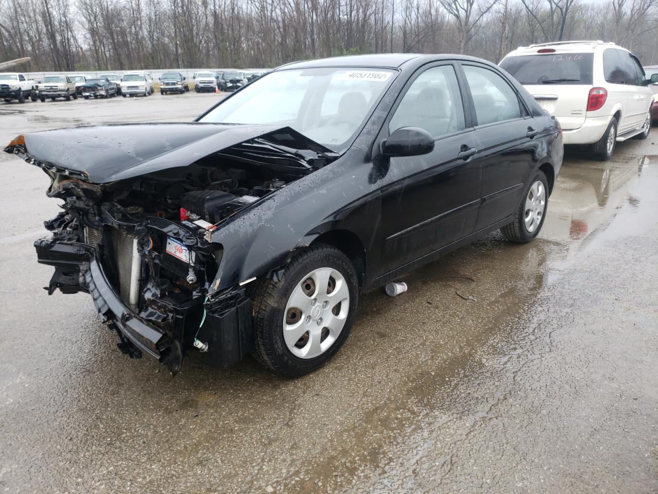Photo 2 from auction – 2009 KIA SPECTRA EX with VIN KNAFE221295608273