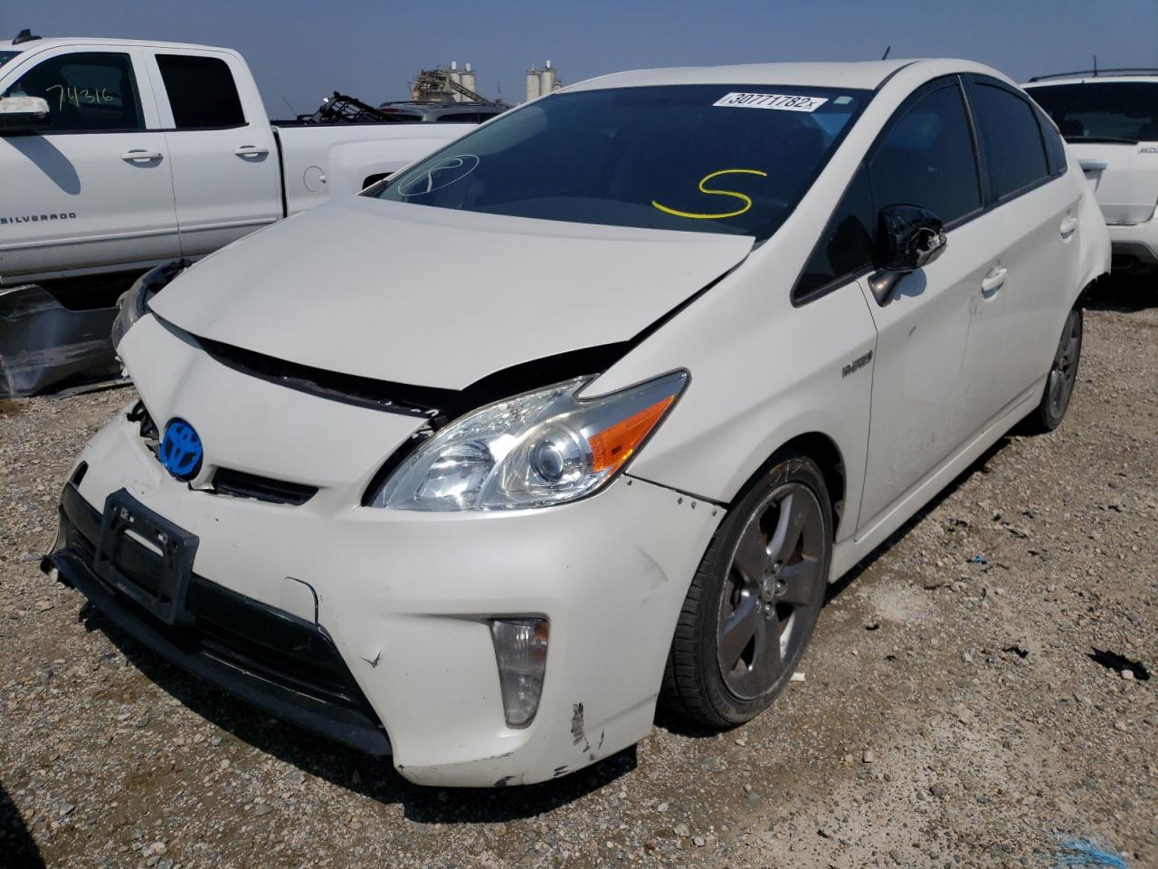 Photo 2 from auction – 2015 TOYOTA PRIUS with VIN JTDKN3DU7F0394968