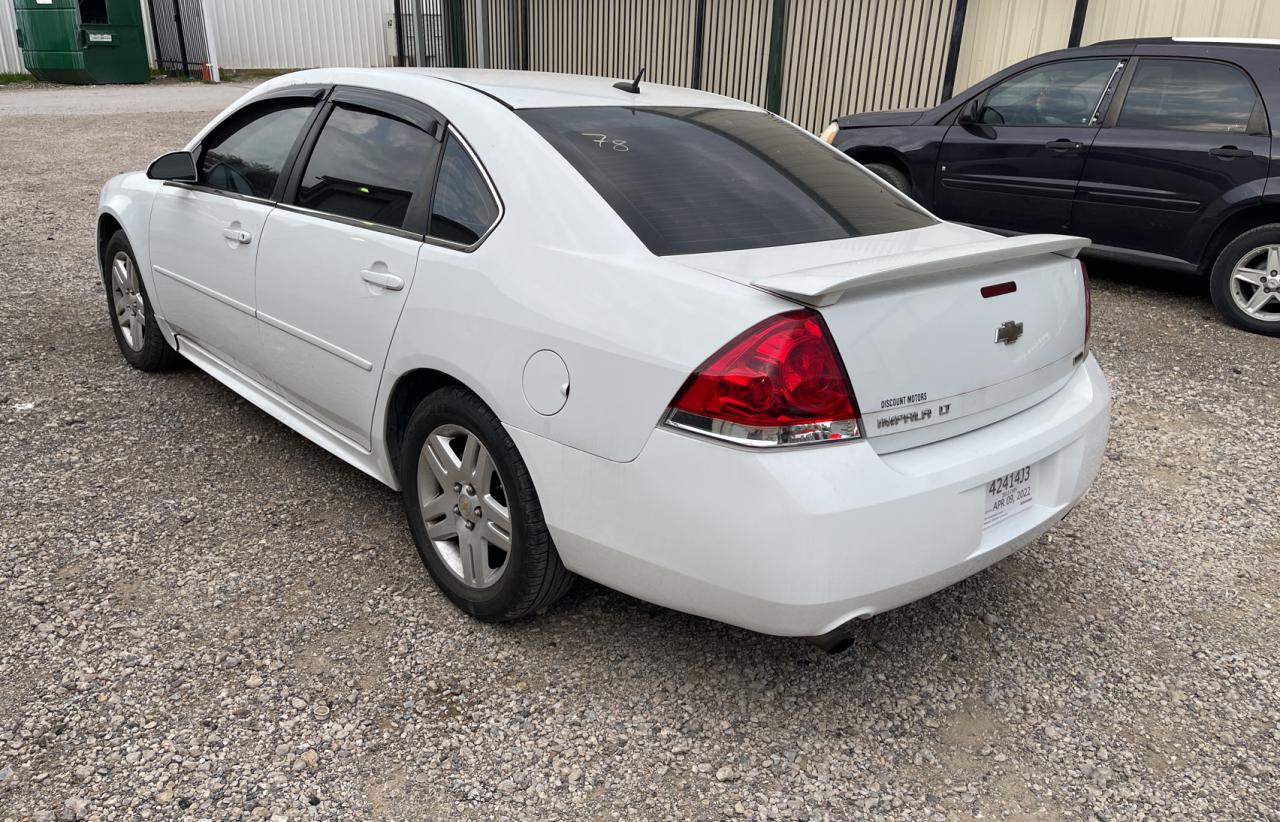 Photo 3 from auction – 2012 CHEVROLET IMPALA LT with VIN 2G1WG5E31C1109106