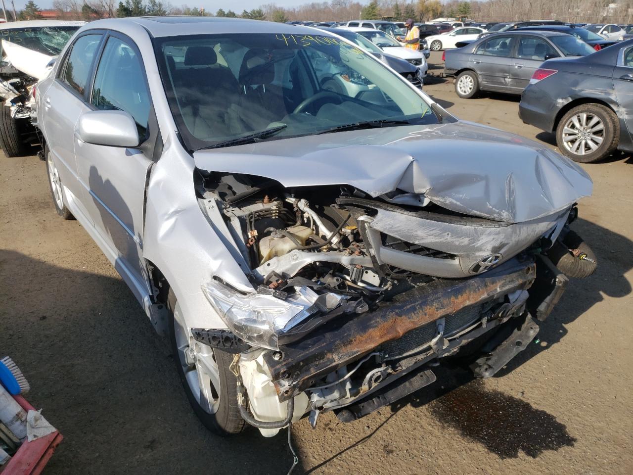 TOYOTA COROLLA BA 2012 with VIN 2T1BU4EE1CC896635 - Photo from auction