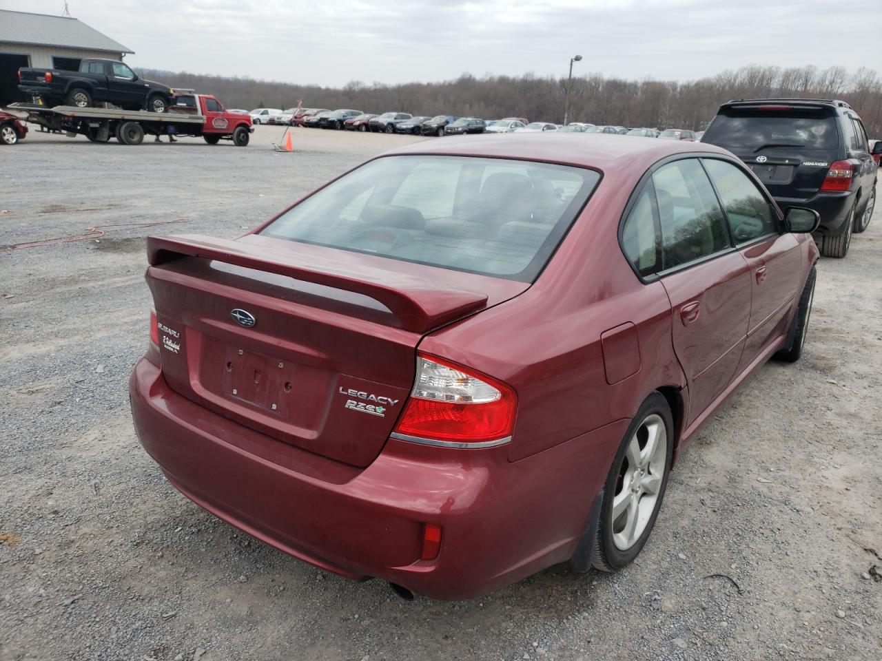 Photo 4 from auction – 2009 SUBARU LEGACY 2.5 with VIN 4S3BL616697231754