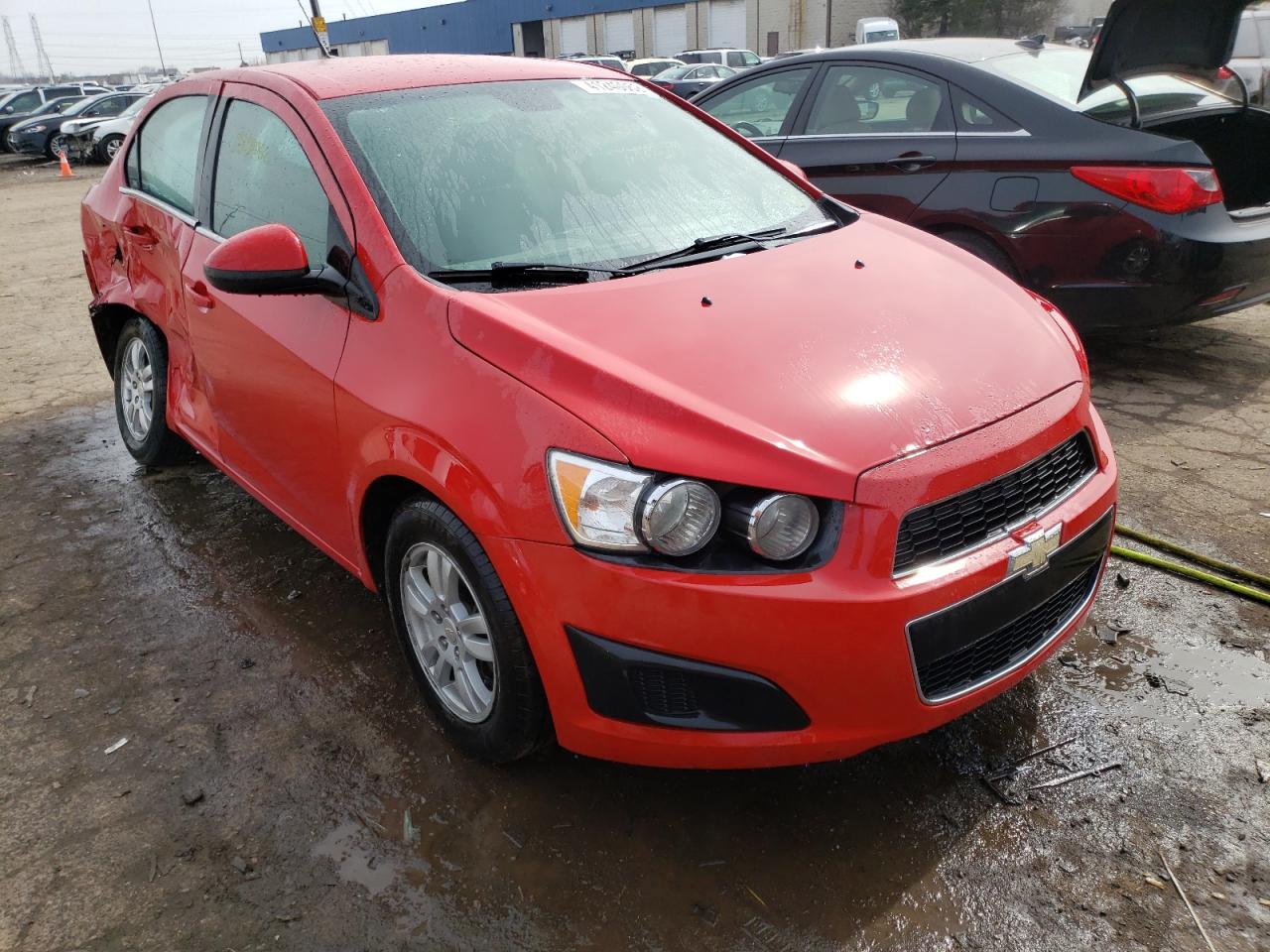 CHEVROLET SONIC LT 2013 with VIN 1G1JC5SHXD4204064 - Photo from auction