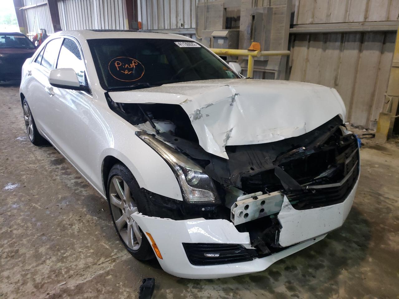 CADILLAC ATS 2016 with VIN 1G6AA5RA0G0113387 - Photo from auction