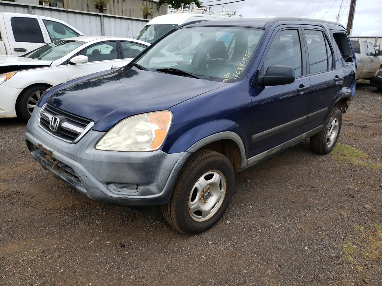 Photo 2 from auction – 2004 HONDA CR-V LX with VIN JHLRD68484C003368
