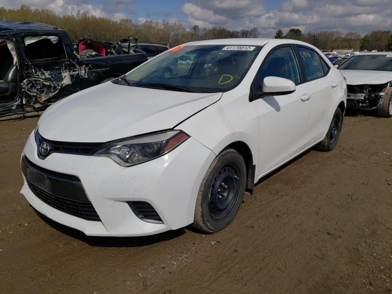 Photo 2 from auction – 2016 TOYOTA COROLLA L with VIN 2T1BURHE8GC514518