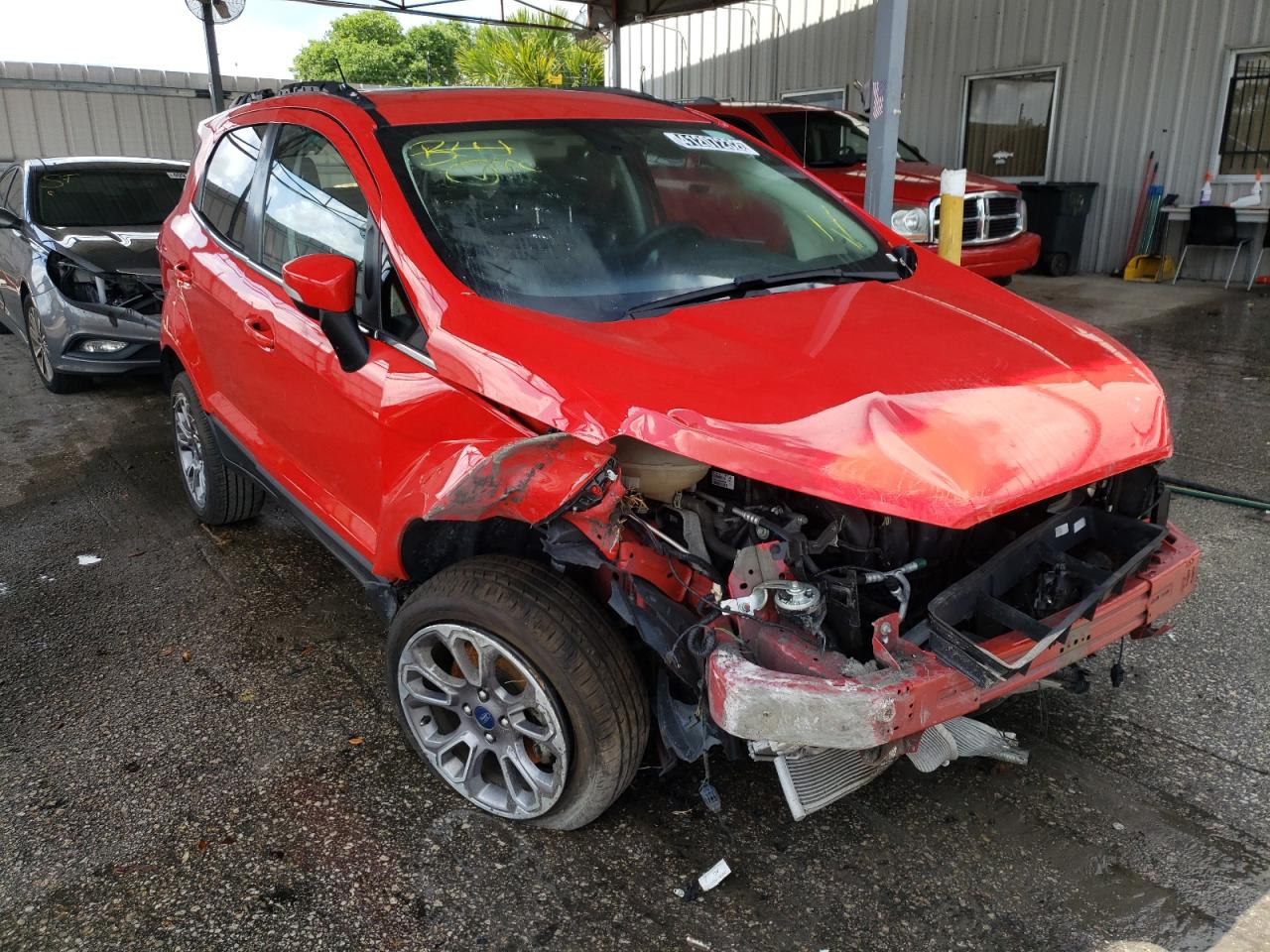 FORD ECOSPORT T 2020 with VIN MAJ6S3KL0LC350010 - Photo from auction