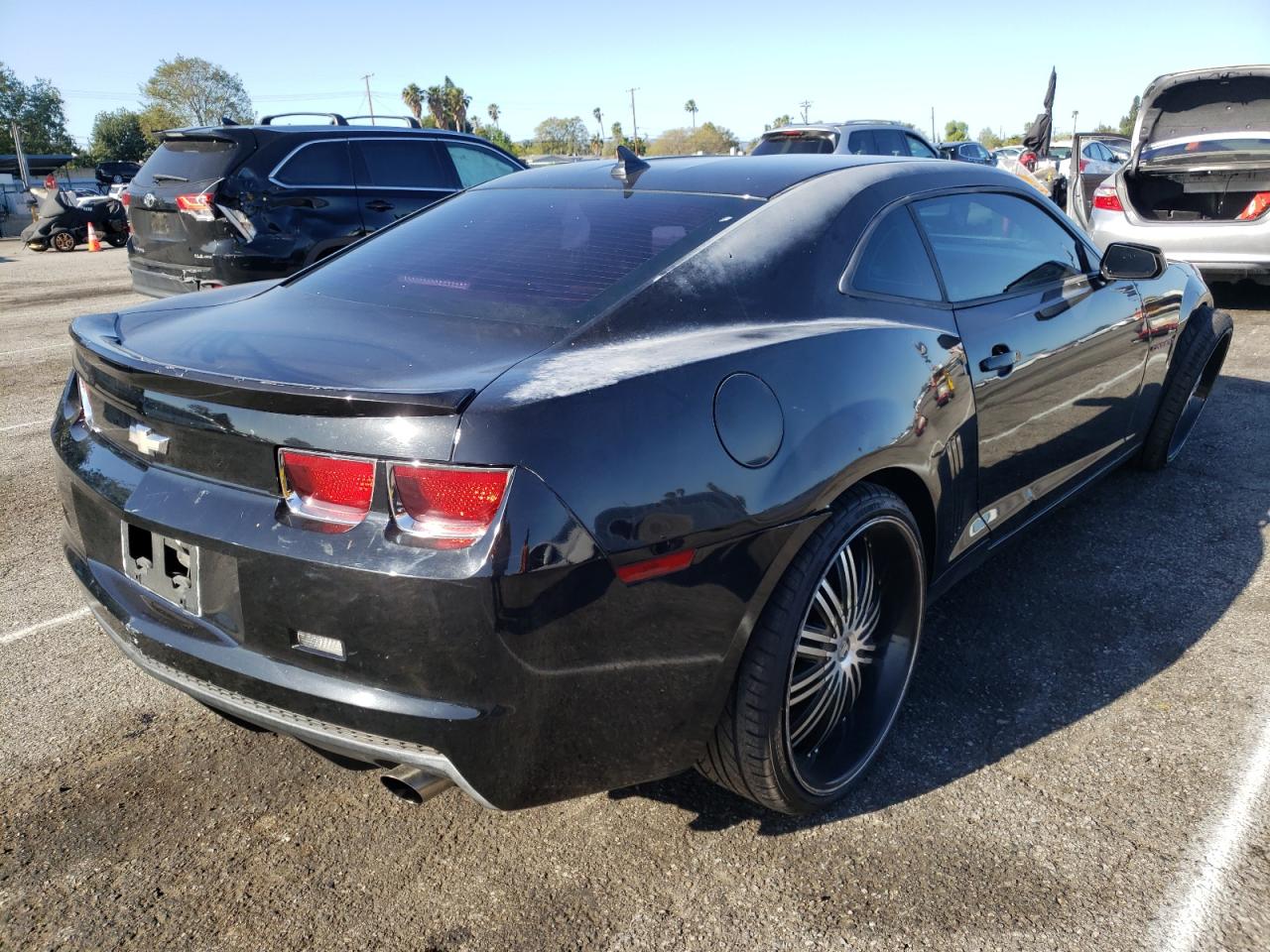 Photo 4 from auction – 2012 CHEVROLET CAMARO LT with VIN 2G1FB1E35C9159807