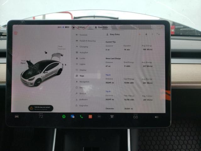 Photo 9 from auction – 2019 TESLA MODEL 3 with VIN 5YJ3E1EA6KF397000