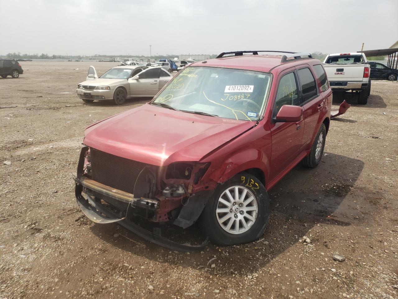 Photo 2 from auction – 2011 MERCURY MARINER PR with VIN 4M2CN8HG5BKJ08887