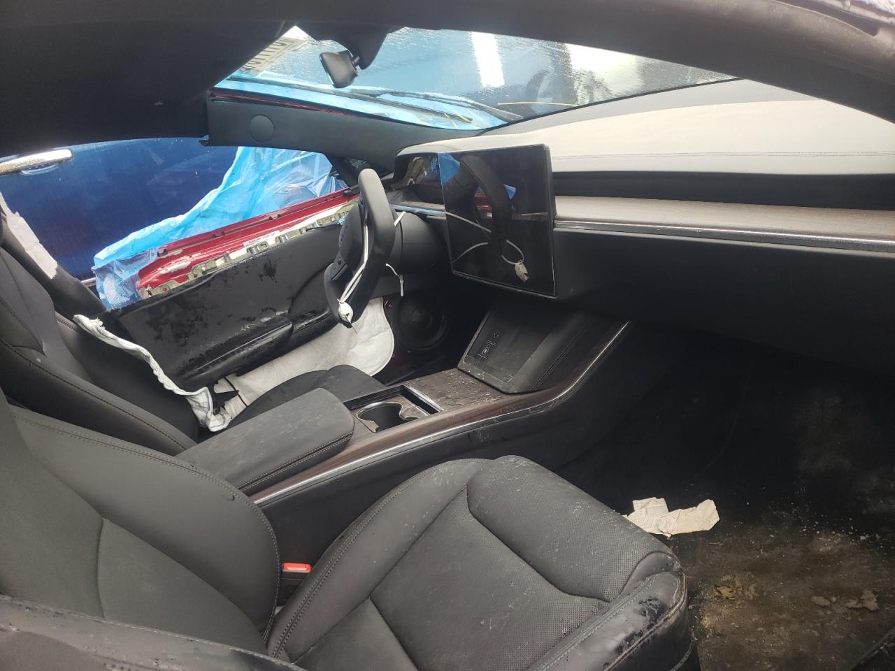Photo 5 from auction – 2021 TESLA MODEL S with VIN 5YJSA1E53MF440219