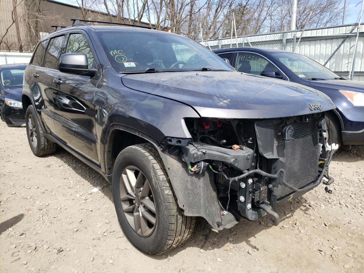 JEEP GRAND CHER 2016 with VIN 1C4RJFAG9GC458504 - Photo from auction