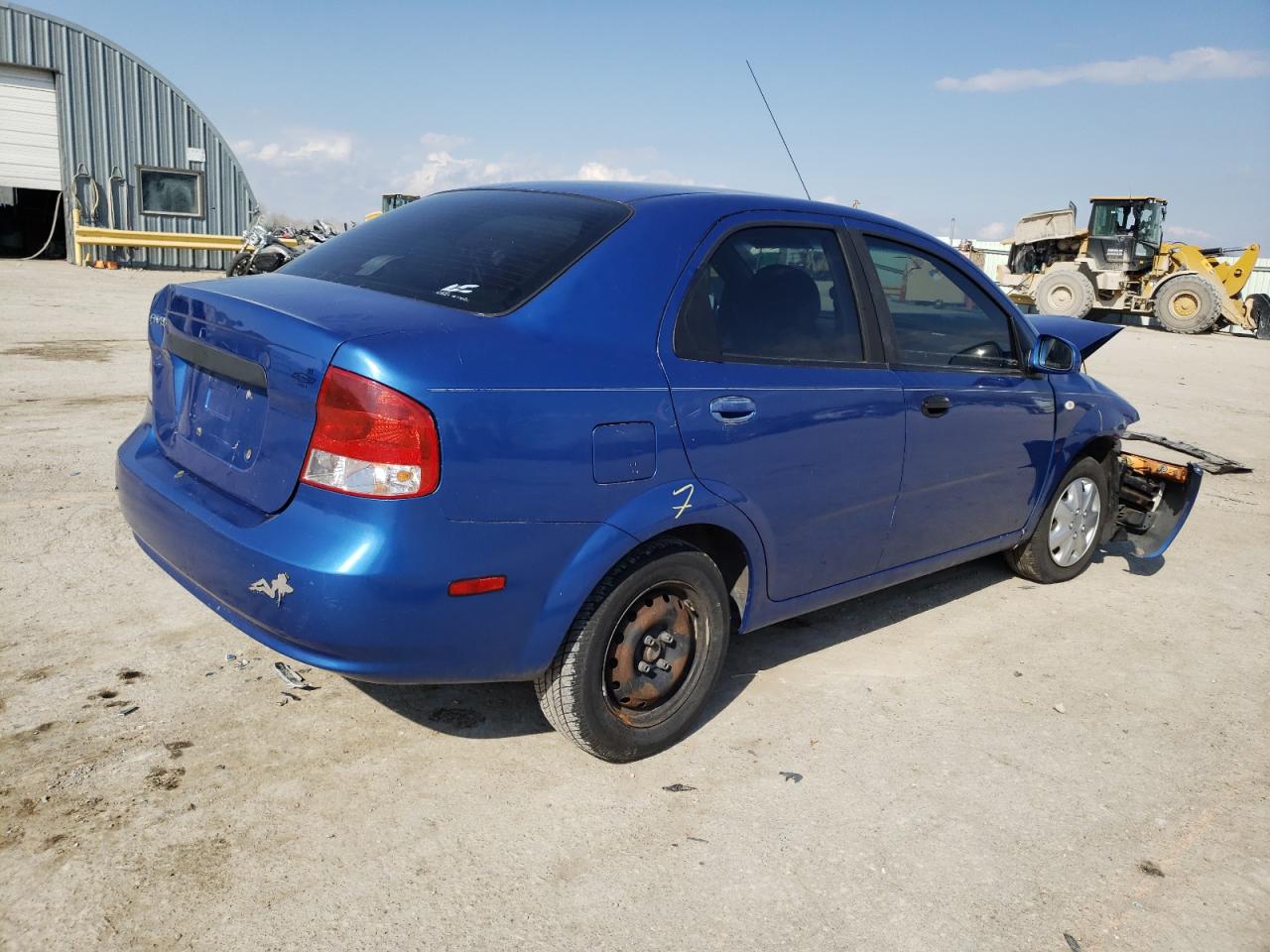 Photo 4 from auction – 2005 CHEVROLET AVEO BASE with VIN KL1TD52605B423695