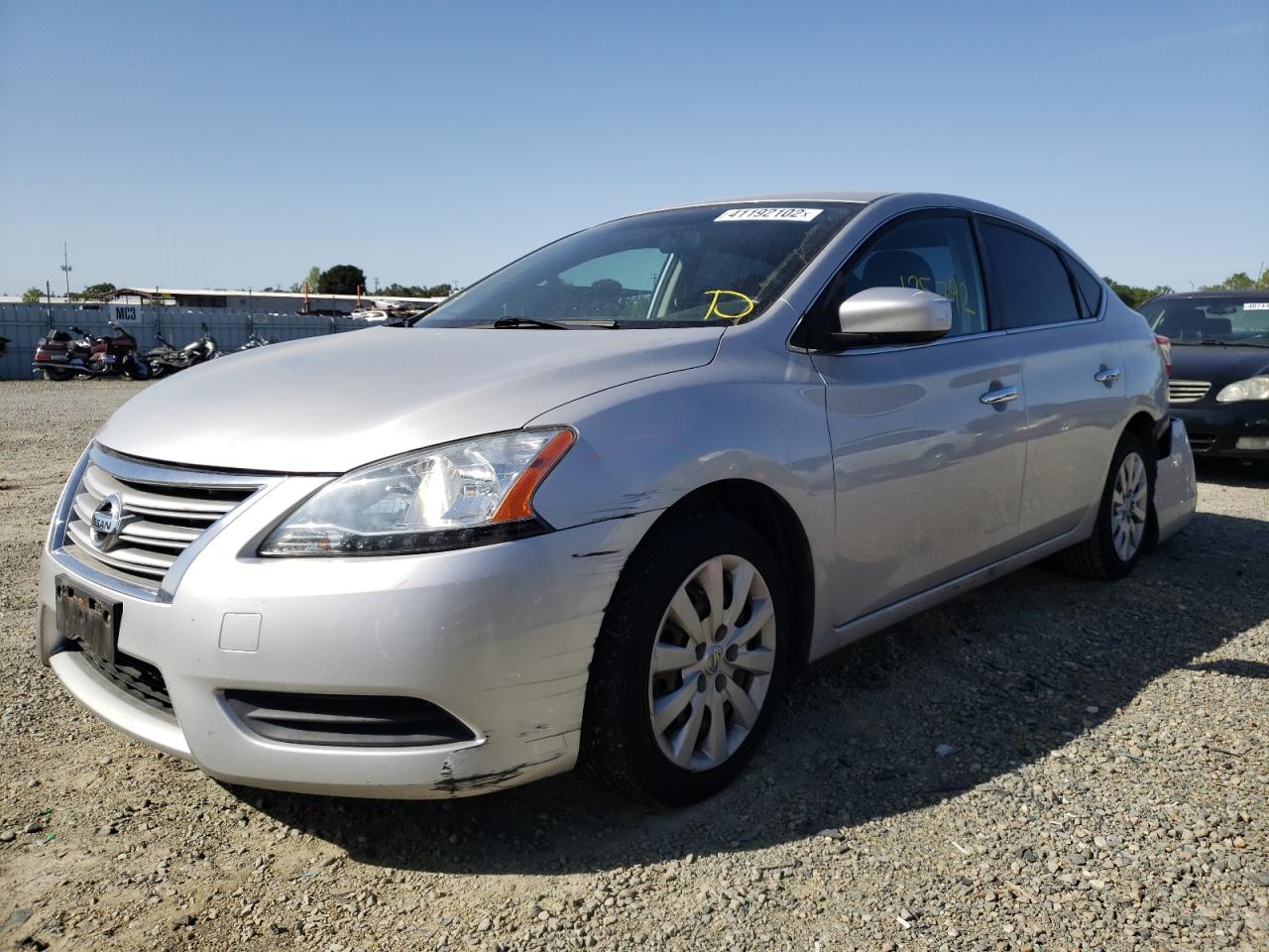 Photo 2 from auction – 2014 NISSAN SENTRA S with VIN 3N1AB7AP4EY214816