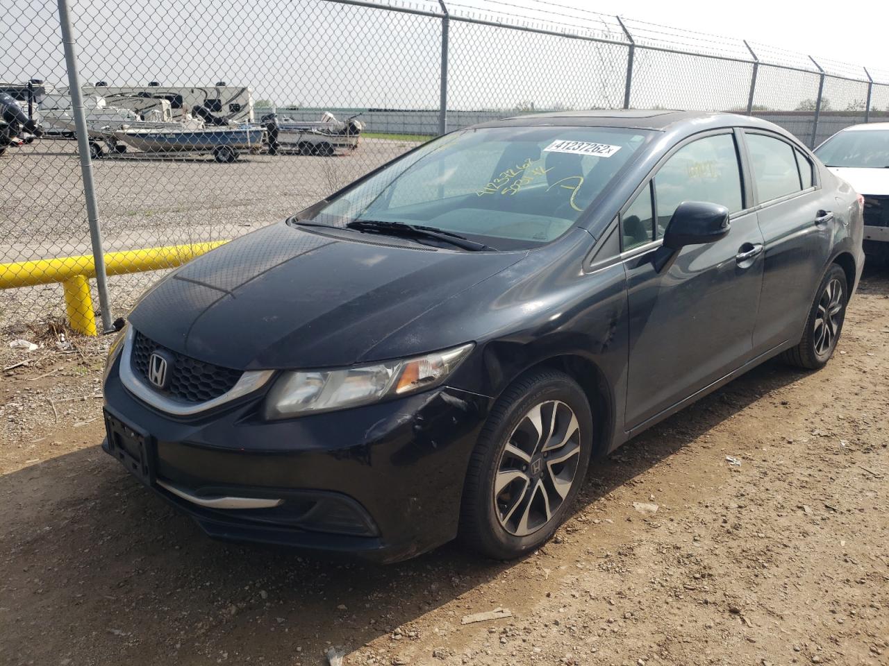 Photo 2 from auction – 2013 HONDA CIVIC EX with VIN 2HGFB2F80DH503172