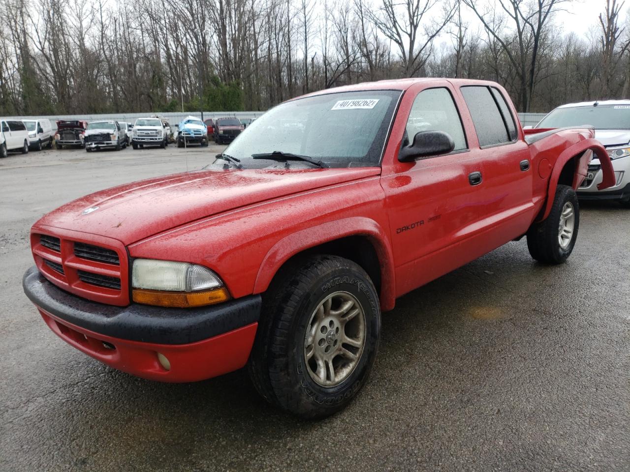Photo 2 from auction – 2002 DODGE DAKOTA QUA with VIN 1B7HL38X82S560675