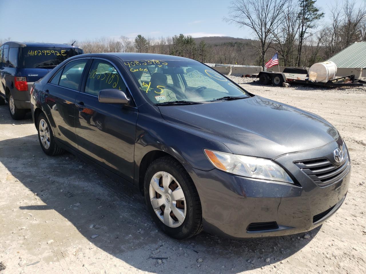 TOYOTA CAMRY CE 2007 with VIN 4T1BE46K07U111561 - Photo from auction