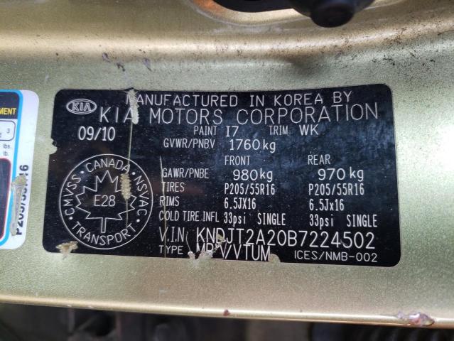 Photo 10 from auction – 2011 KIA SOUL + with VIN KNDJT2A20B7224502