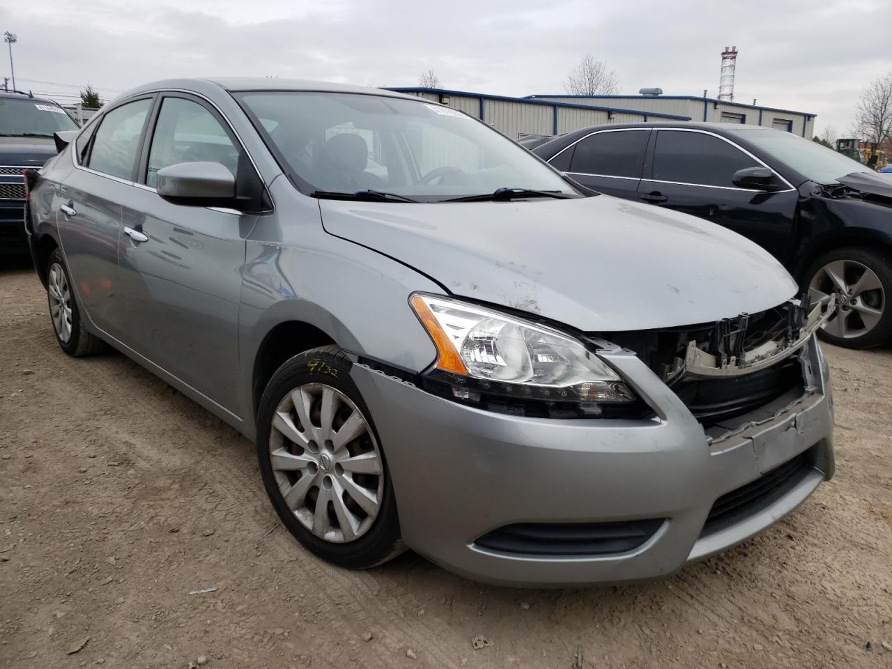 NISSAN SENTRA S 2014 with VIN 3N1AB7AP3EY337040 - Photo from auction