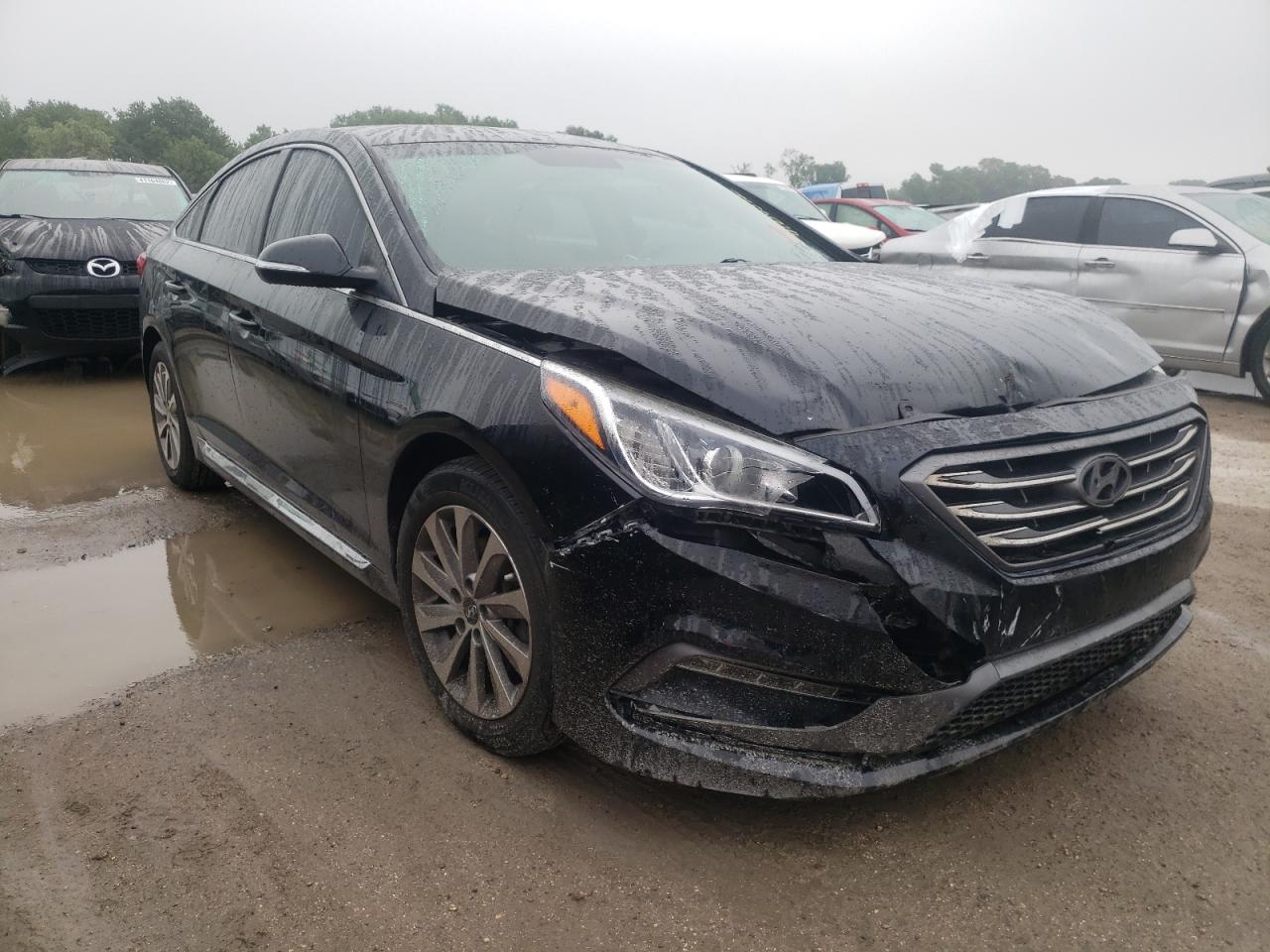 HYUNDAI SONATA SPO 2017 with VIN 5NPE34AF7HH561723 - Photo from auction