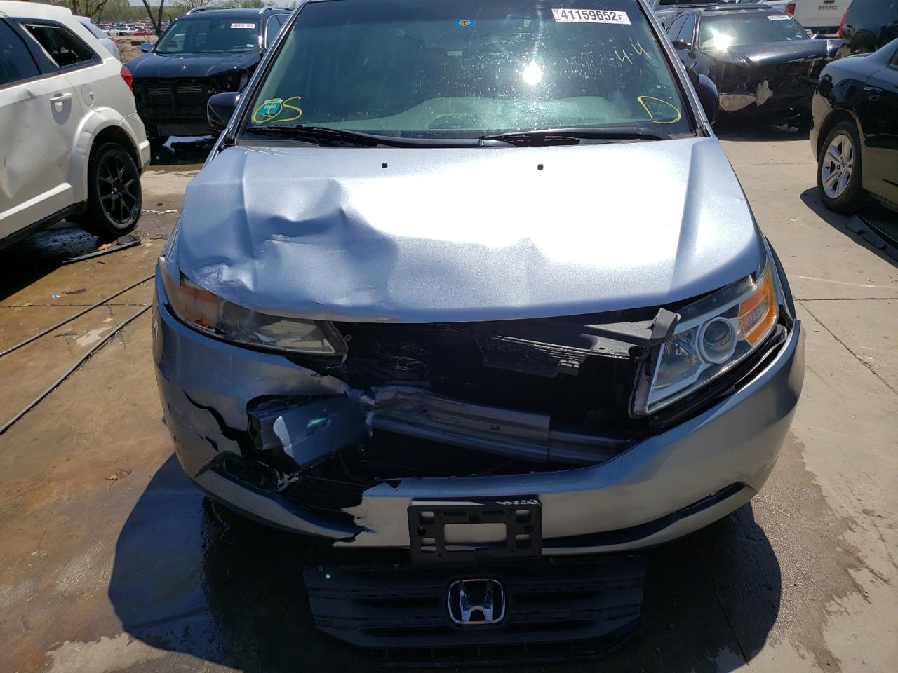 Photo 9 from auction – 2012 HONDA ODYSSEY EX with VIN 5FNRL5H68CB091609