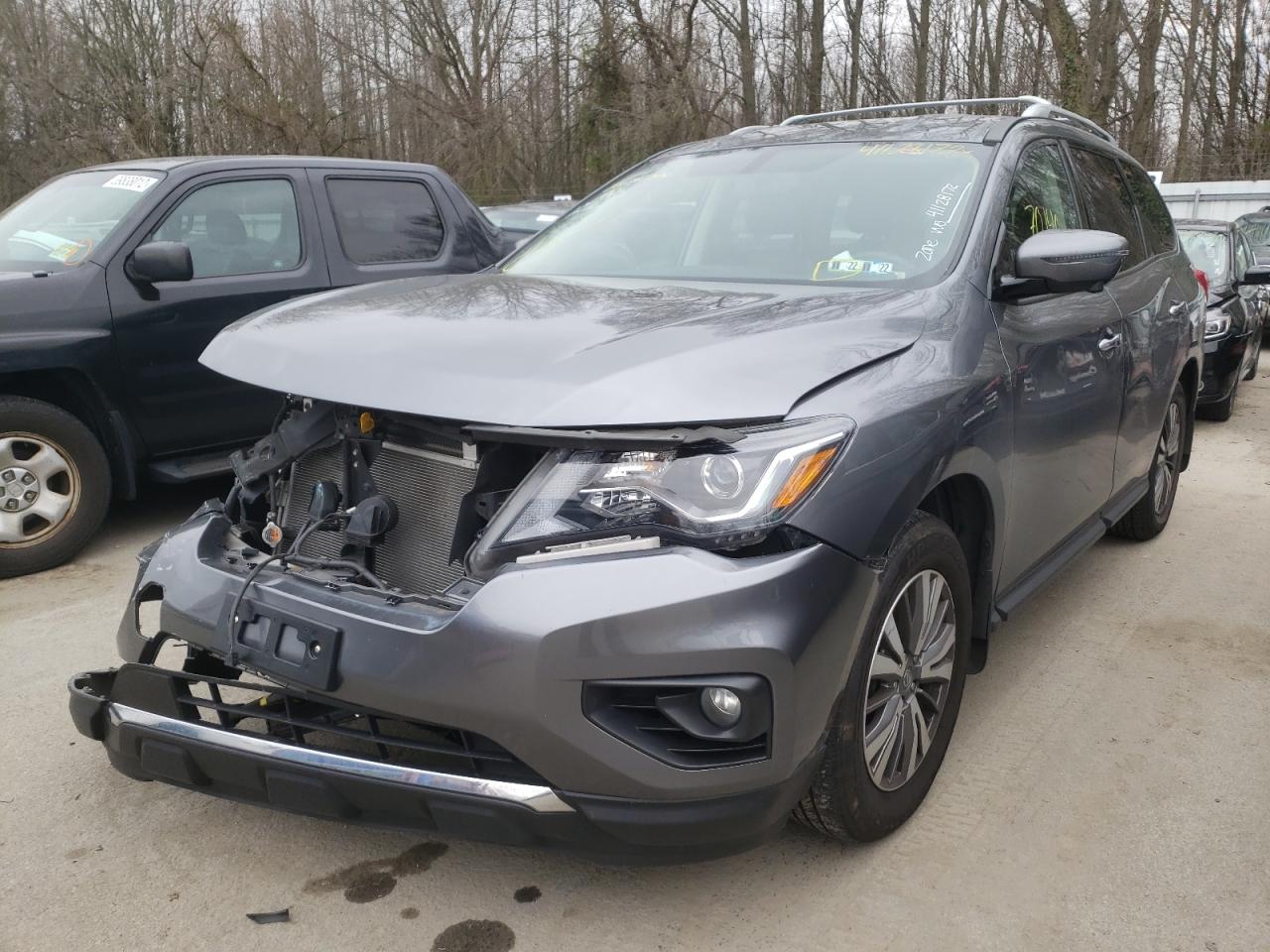 Photo 2 from auction – 2018 NISSAN PATHFINDER with VIN 5N1DR2MM4JC665589