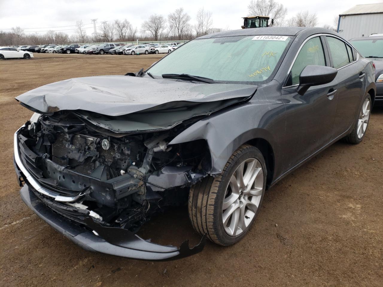 Photo 2 from auction – 2016 MAZDA 6 TOURING with VIN JM1GJ1V58G1408174