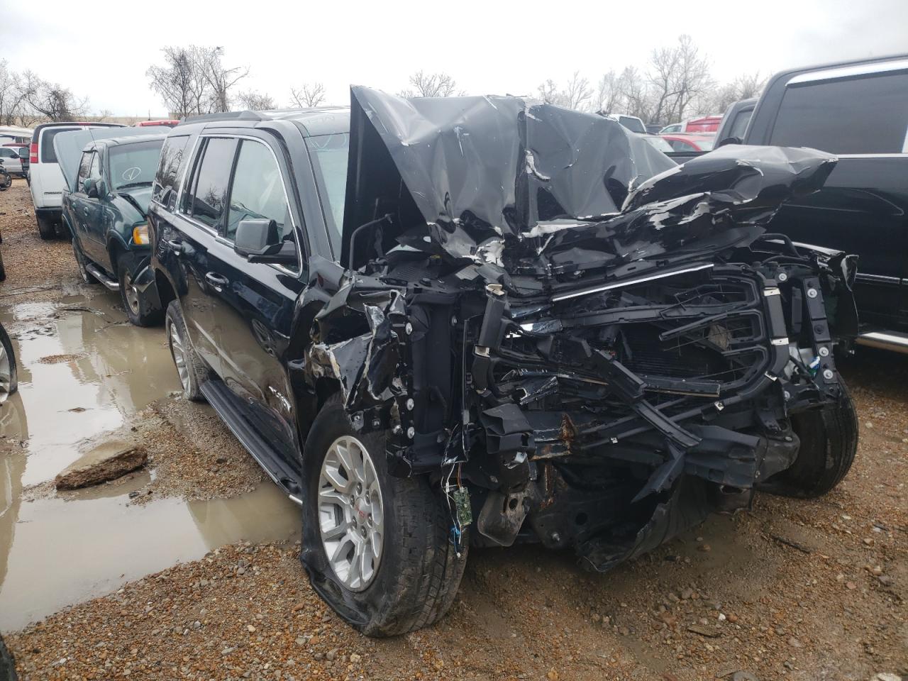 GMC YUKON SLT 2020 with VIN 1GKS2BKC9LR239816 - Photo from auction
