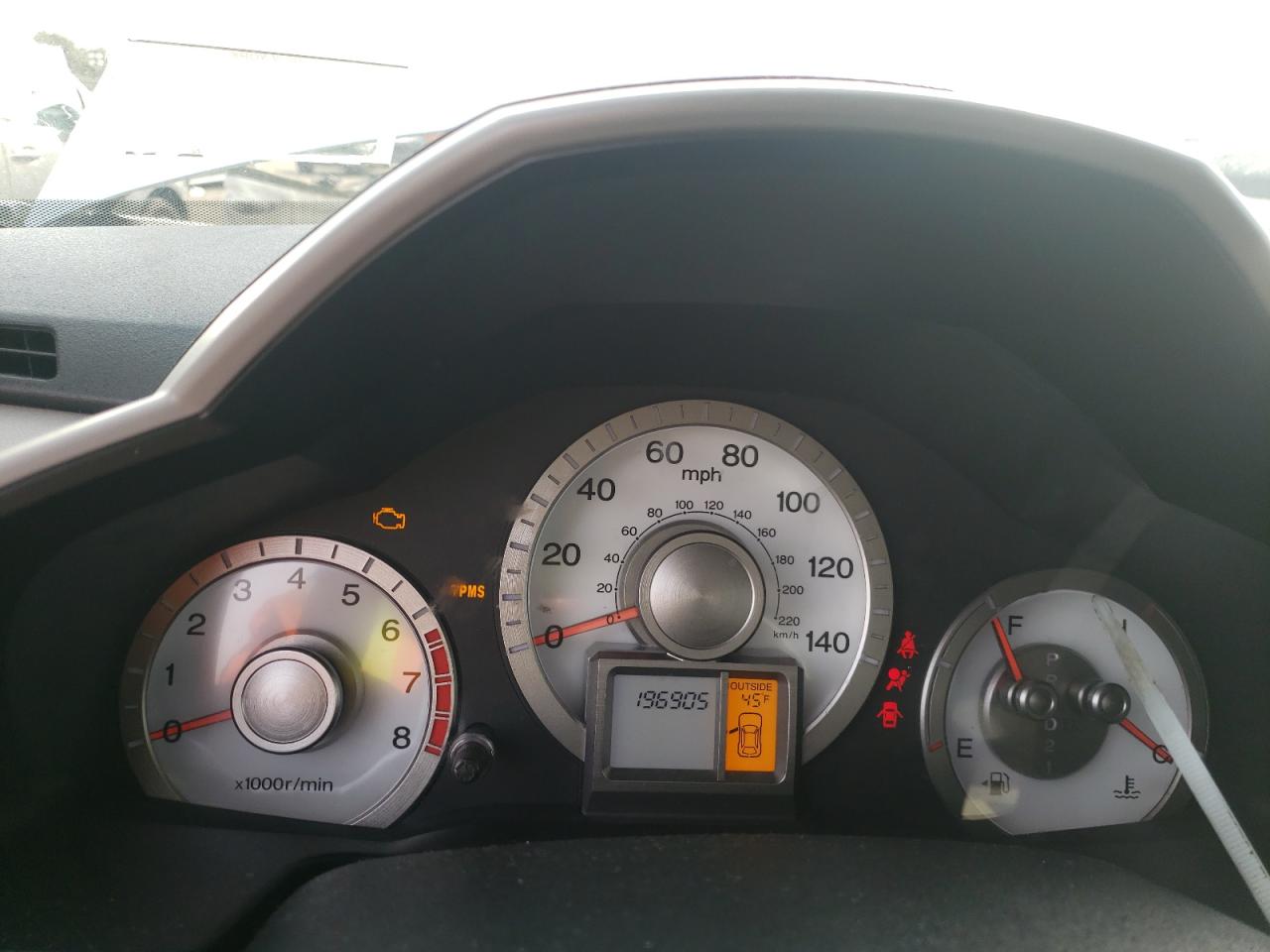 Photo 8 from auction – 2009 HONDA PILOT EX with VIN 5FNYF48409B025690