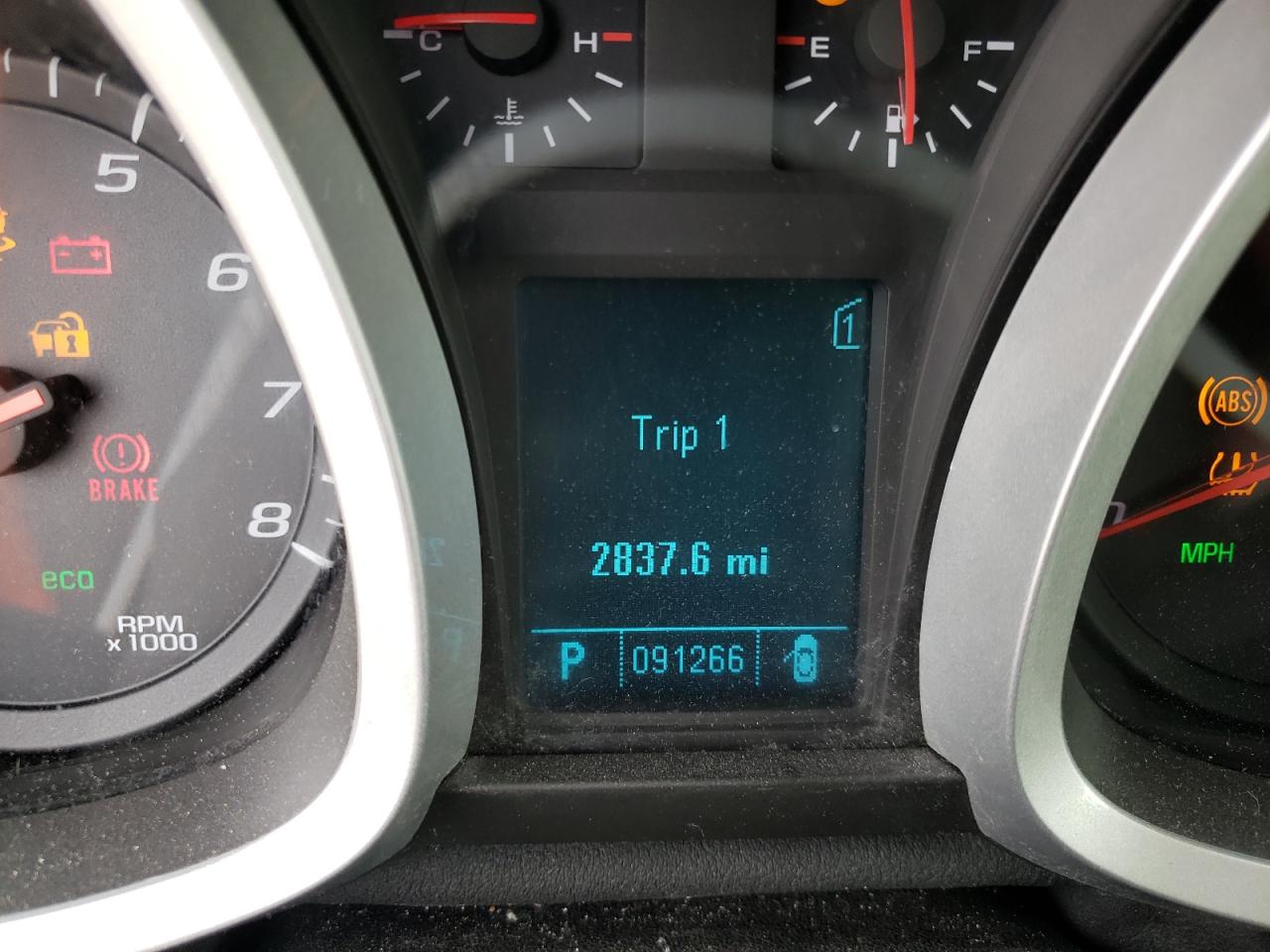 Photo 8 from auction – 2011 CHEVROLET EQUINOX LT with VIN 2GNALDEC1B1213401