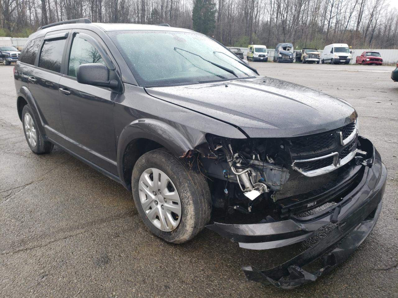 DODGE JOURNEY SE 2020 with VIN 3C4PDCAB8LT207487 - Photo from auction
