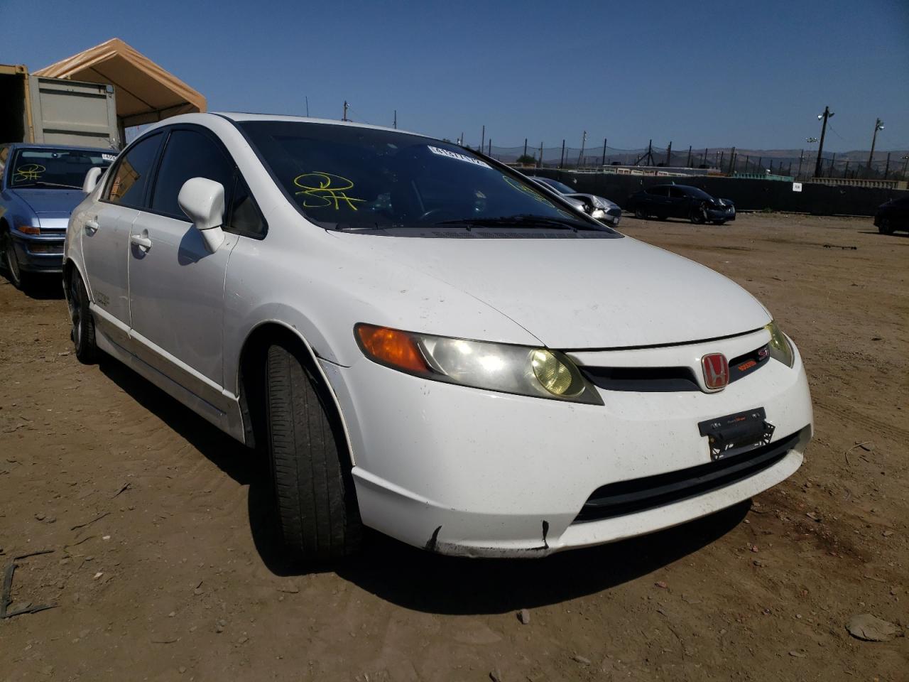 Photo 1 from auction – 2007 HONDA CIVIC SI with VIN 2HGFA55577H708536