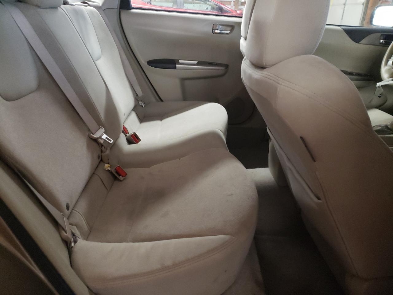 Photo 6 from auction – 2008 SUBARU IMPREZA 2. with VIN JF1GH61638H830164