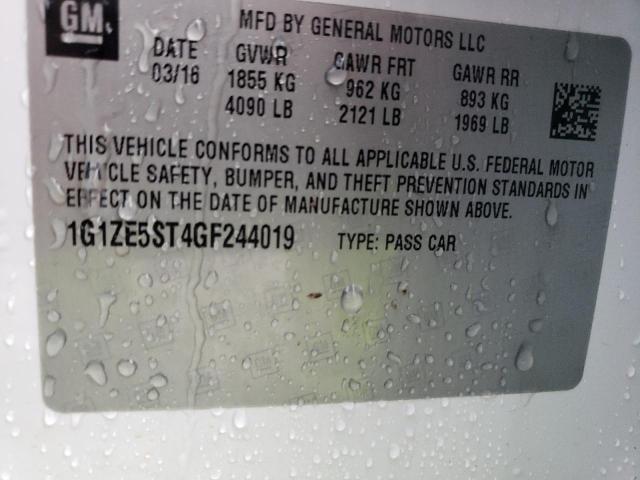 Photo 10 from auction – 2016 CHEVROLET MALIBU LT with VIN 1G1ZE5ST4GF244019