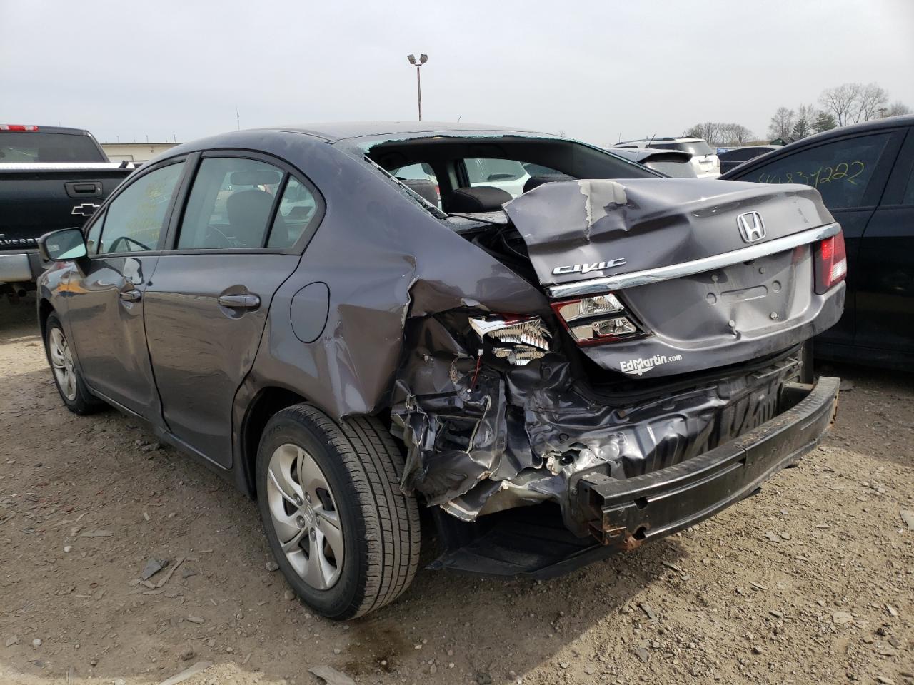 Photo 3 from auction – 2015 HONDA CIVIC LX with VIN 19XFB2F58FE116615