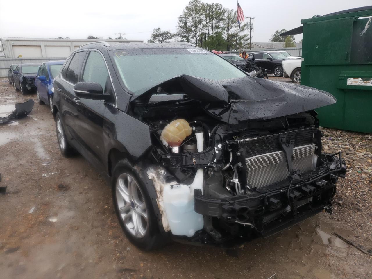 FORD EDGE TITAN 2016 with VIN 2FMPK3K83GBC23361 - Photo from auction