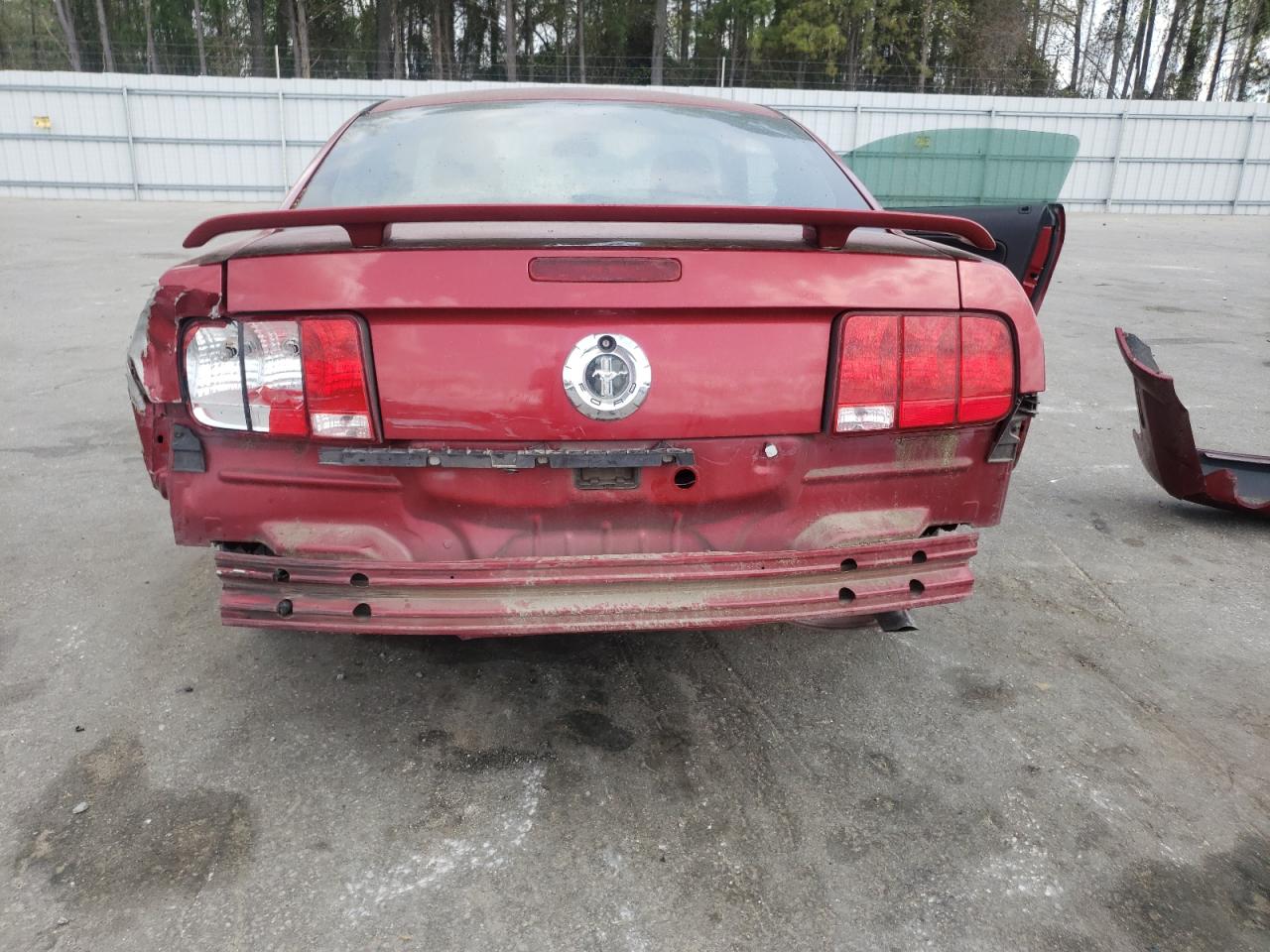 Photo 9 from auction – 2006 FORD MUSTANG with VIN 1ZVFT80N565145040