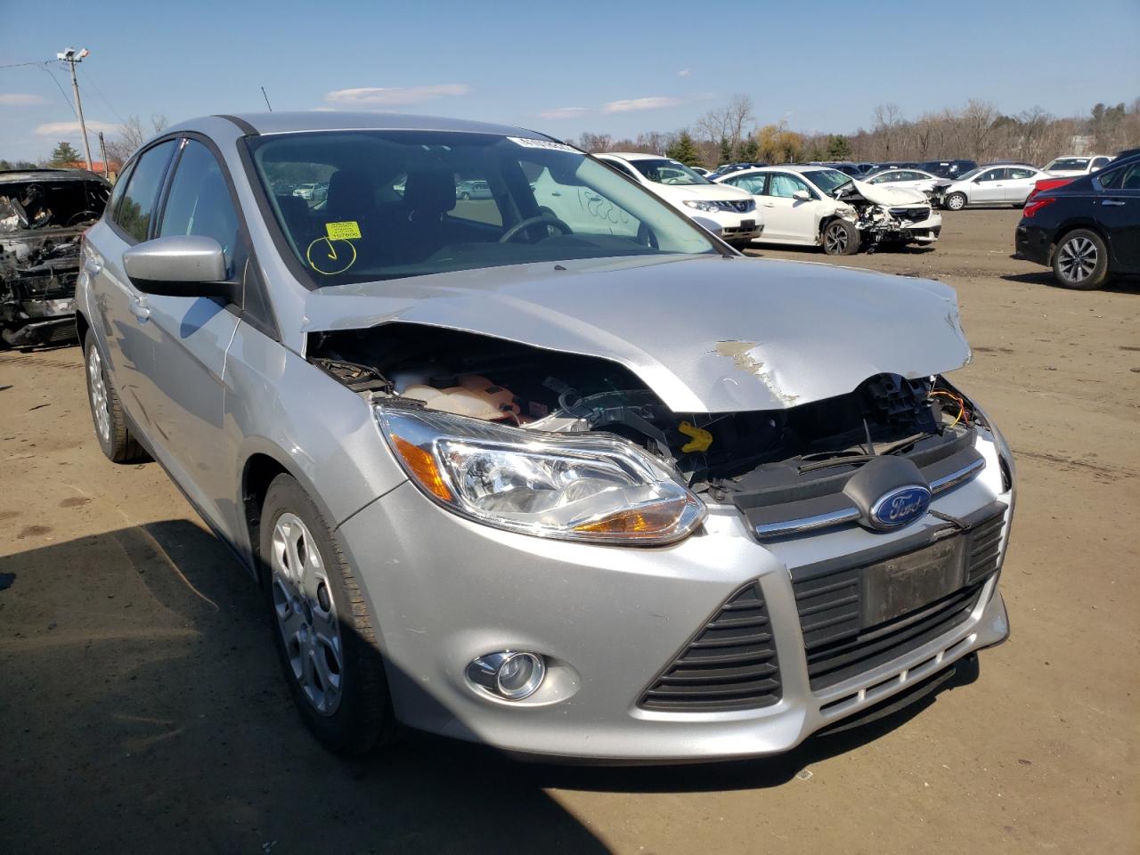 FORD FOCUS SE 2012 with VIN 1FAHP3K21CL269809 - Photo from auction