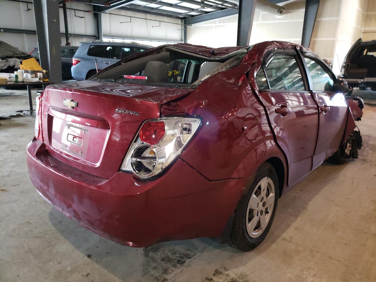 Photo 4 from auction – 2013 CHEVROLET SONIC LS with VIN 1G1JA5SG4D4185329