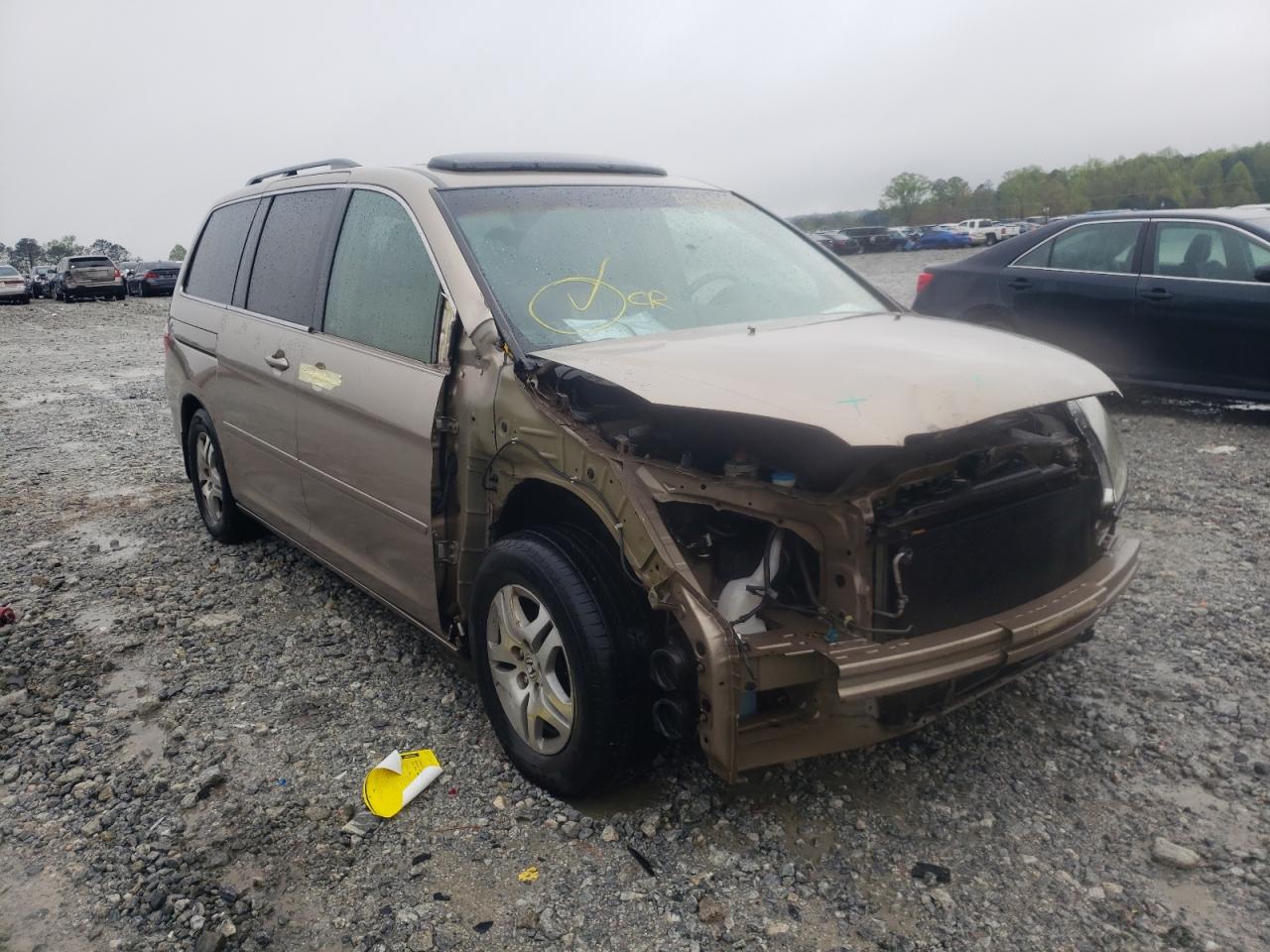 HONDA ODYSSEY EX 2006 with VIN 5FNRL38796B069930 - Photo from auction
