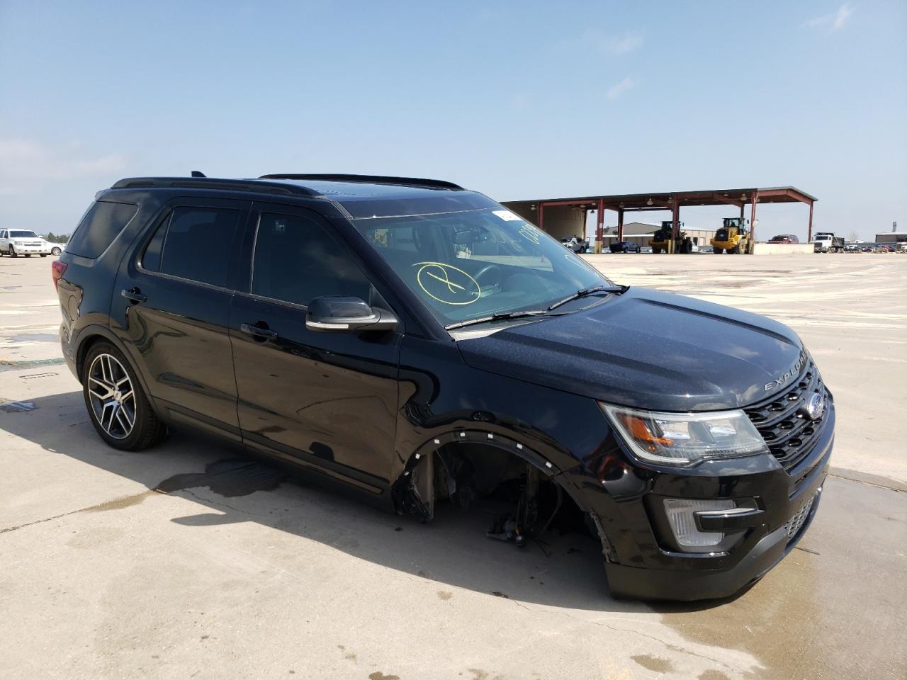 Photo 9 from auction – 2017 FORD EXPLORER S with VIN 1FM5K8GT2HGC22939