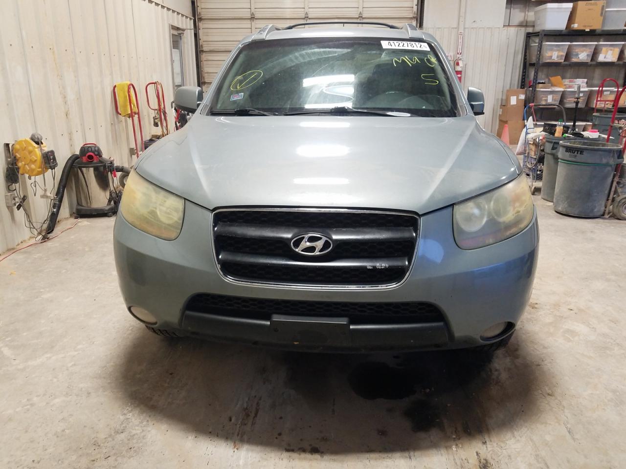Photo 9 from auction – 2007 HYUNDAI SANTA FE G with VIN 5NMSG73D57H077825