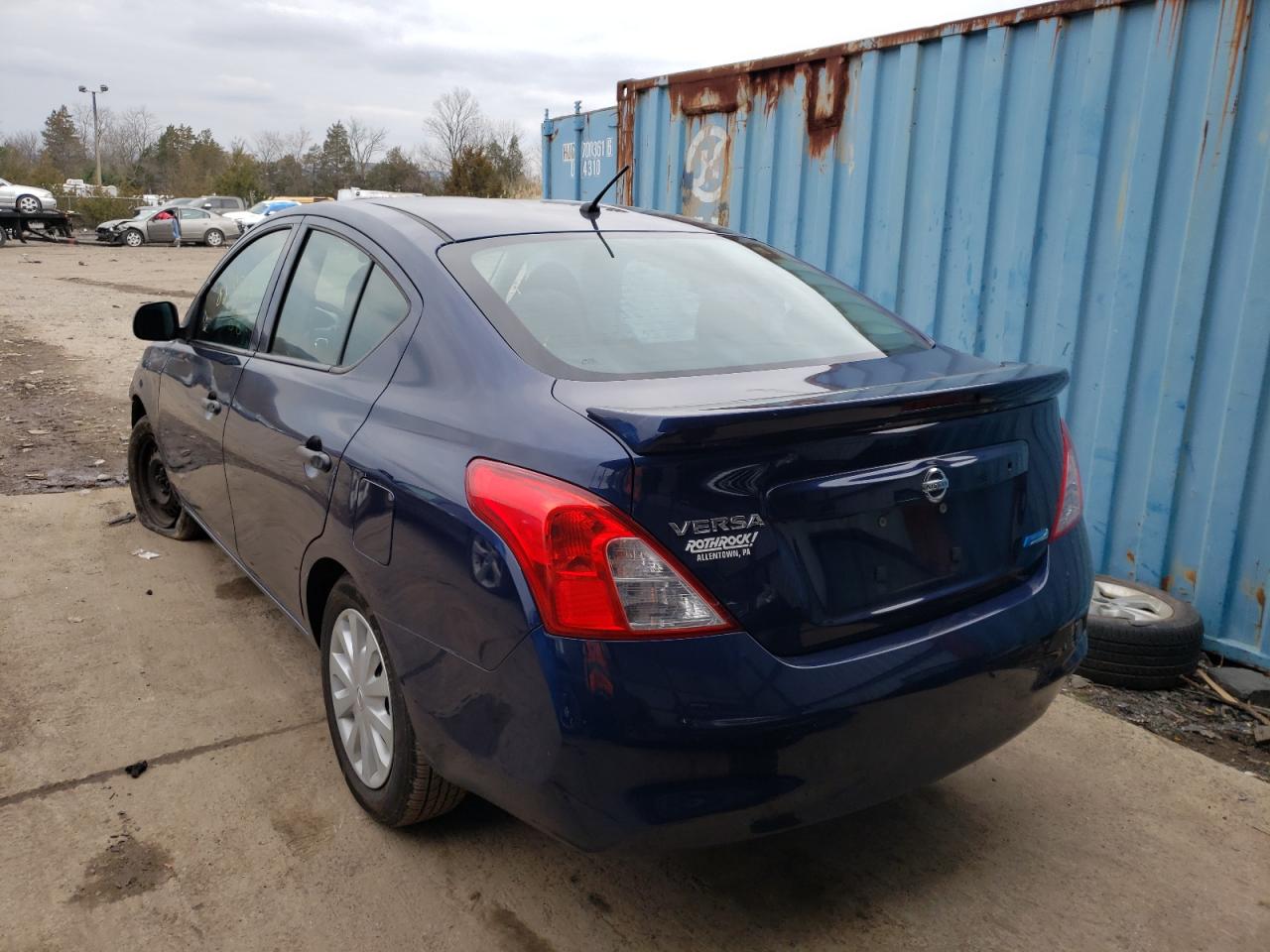 Photo 3 from auction – 2014 NISSAN VERSA with VIN 3N1CN7AP1EL837940